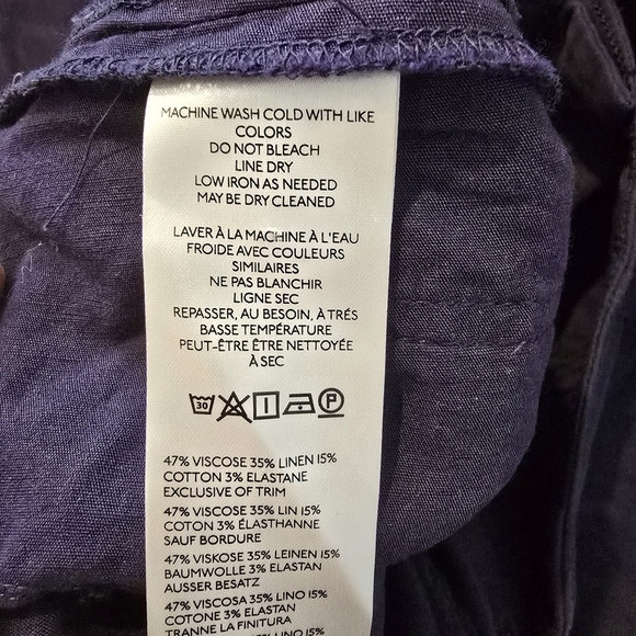 Maeve Anthropologie Women's The Junie Jean High Rise Wide Leg Flare Leg Pants 24 - Picture 3 of 6